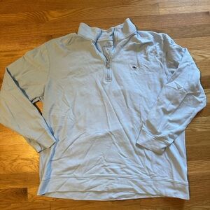 Vineyard Vines Sky Blue Half-Zip Pullover